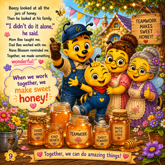 Beezy Bloom and the GoBeezy Bloom™ and the Golden Honey Harvest – A Heartwarming Children's Story About Teamwork, Kindness & Communitylden Honey Harvest